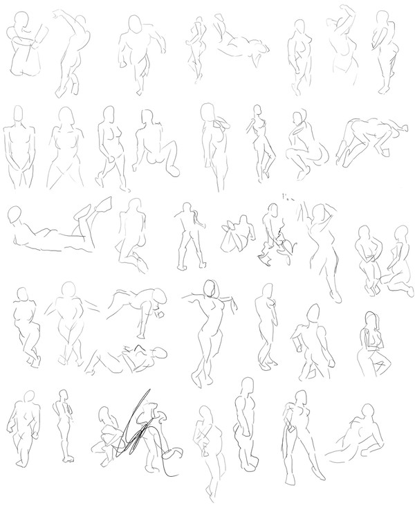 ３０秒ドローイング