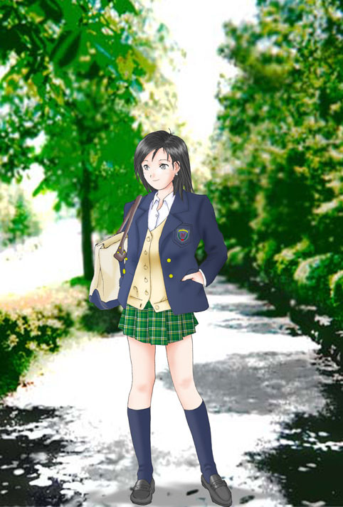 目に青葉