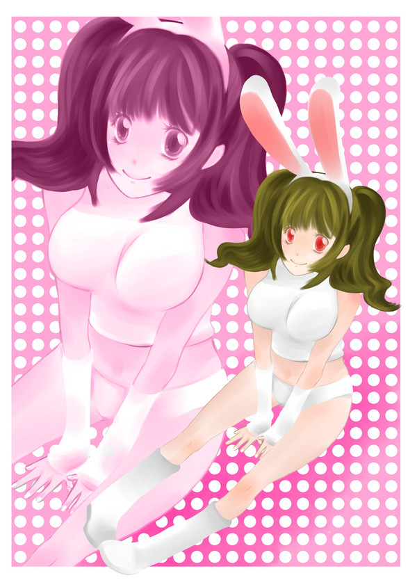 仮装大賞のバニーガール