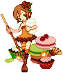 チョコレートコサージュ