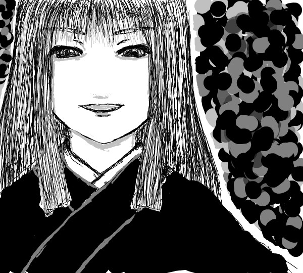 黒い女