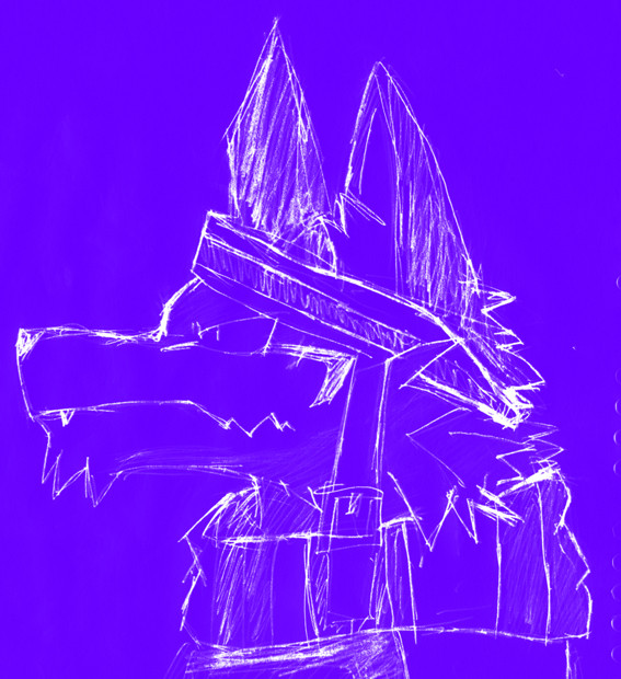 【模写】ライカンザイル【線画】