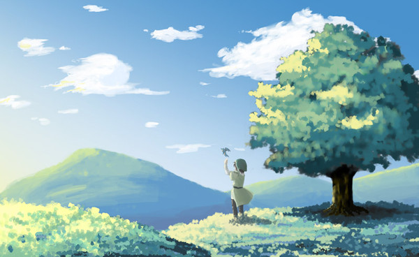 背景の練習的な