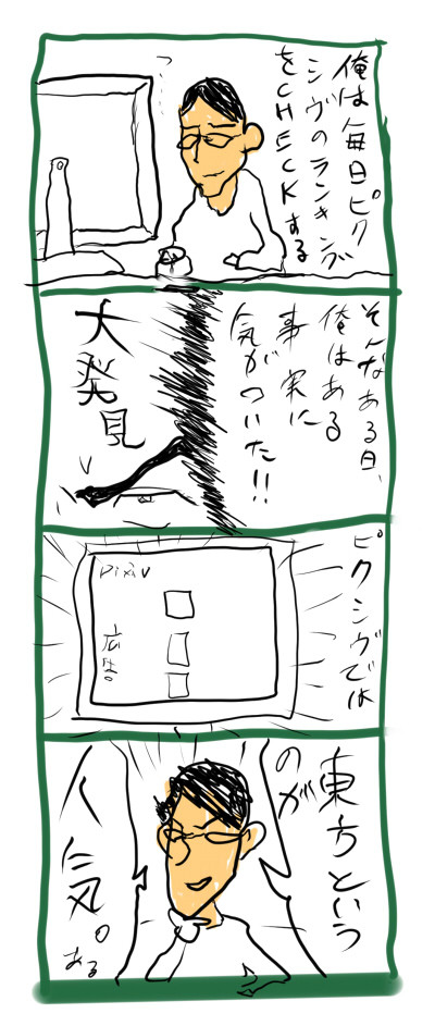 4コマ　1