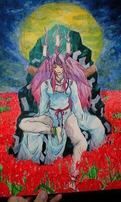文化祭で描いたもの。