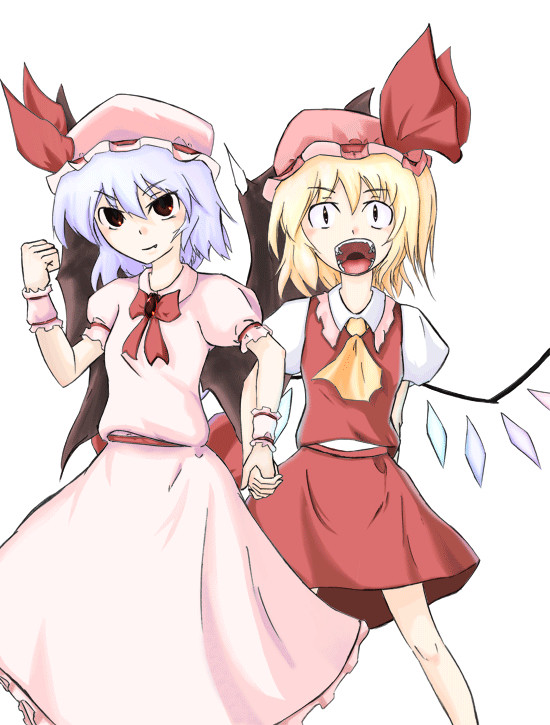 スカ姉妹支援絵だった