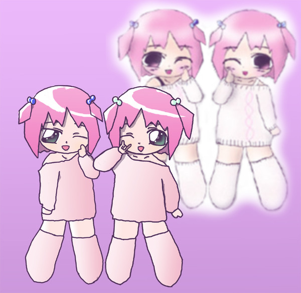 ロリっ子双子