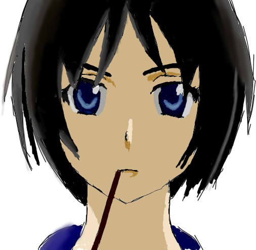 土宮神楽とポッキー