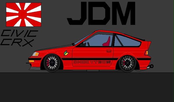 JDM HONDA CIVIC CRX