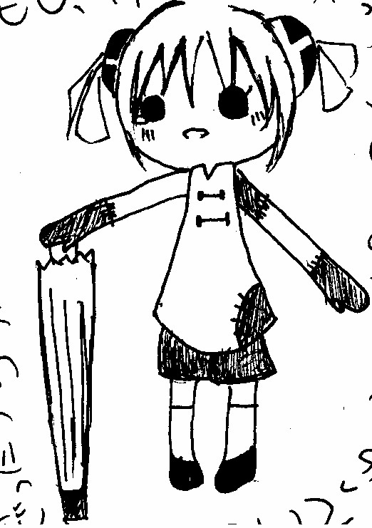 神楽　人形(なぜか泣いてる･･･)