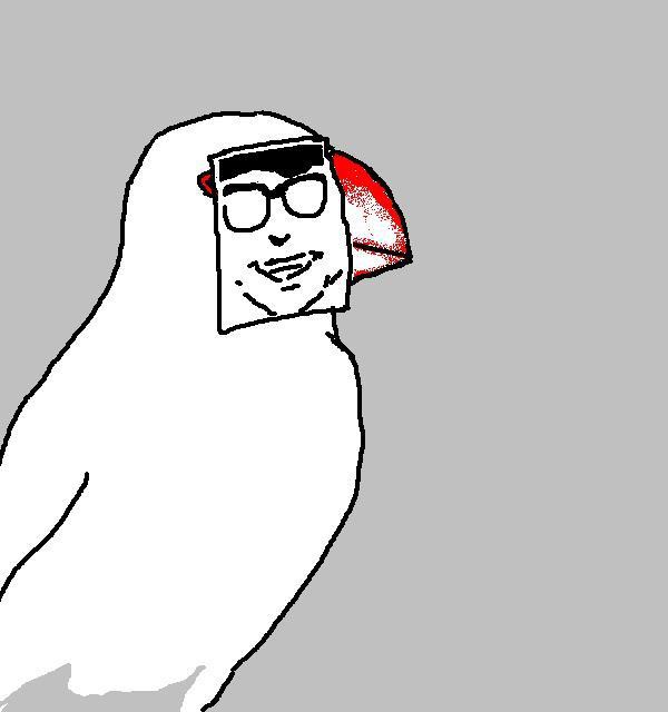 お面文鳥
