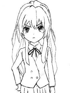 【落書き】大河 ボールペンでの一発描き