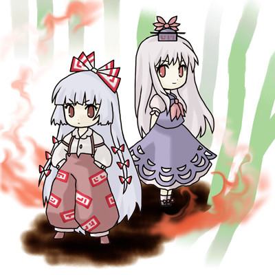 妹紅&慧音