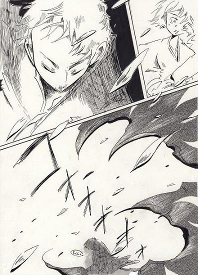ペン入れ練習その１