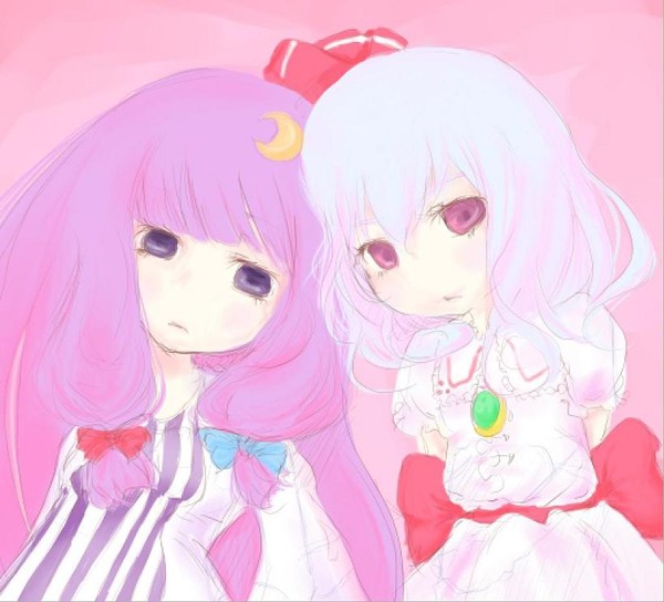 レミリアとパチュリー