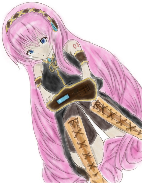 ルカさん線画byなづなさん