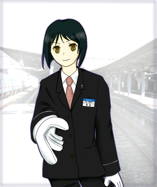 笑顔のちはやさんのつもり