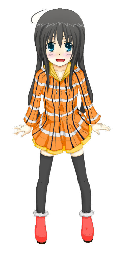 チェックワンピースのロリっこ