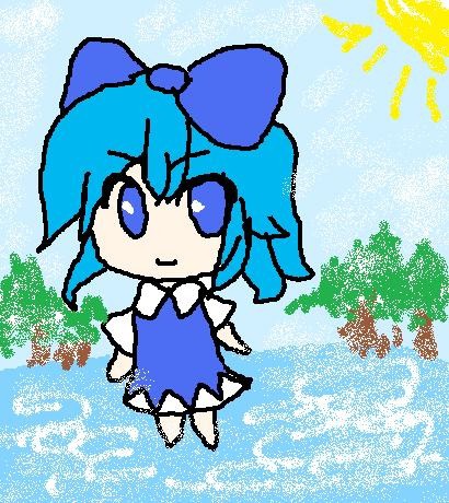 マウスでちるの描いてみた
