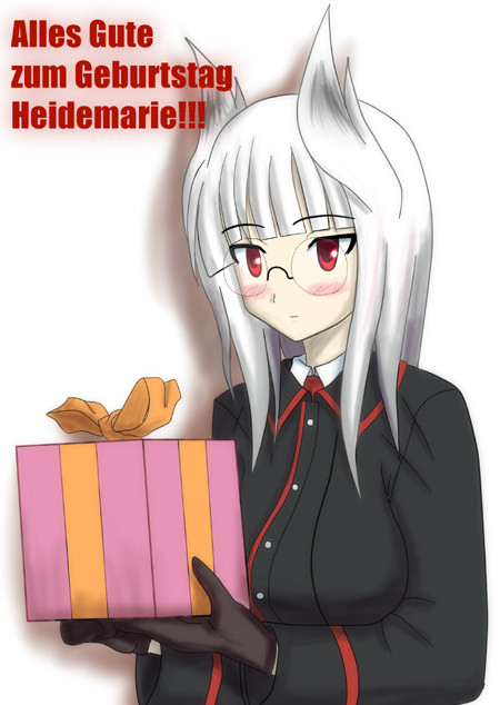 ハイデさん誕生日おめでとう