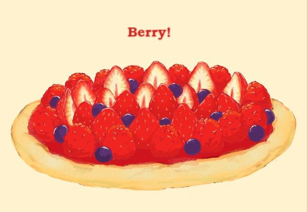 ベリーのタルト