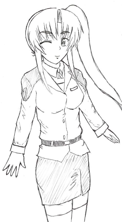 リリカルばっちょん教導隊服