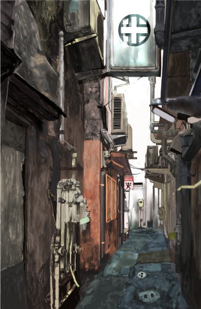 路地裏