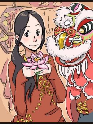 獅子舞~♪