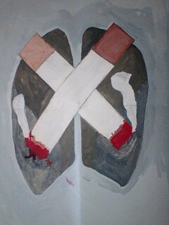タバコを吸うと･･････
