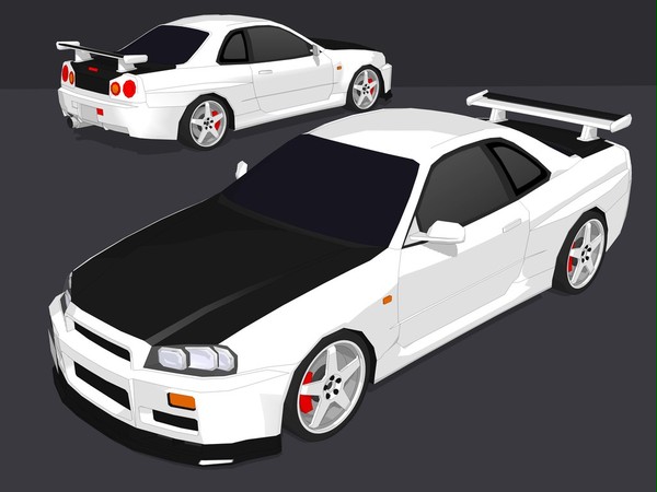 スカイラインGT-R BNR34