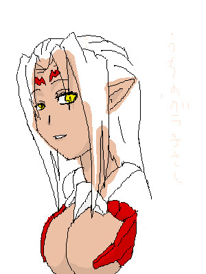 胸だけは描いた
