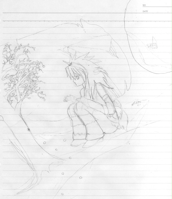 初めてのお絵かき・・・