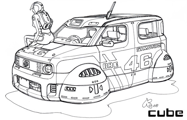 SPACE CUBE 下書き