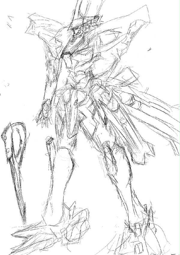 武御雷試作ラフ