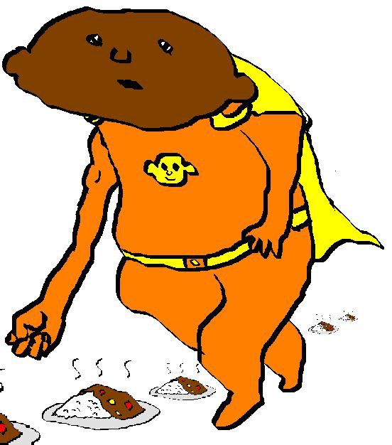 カレーパンマン。