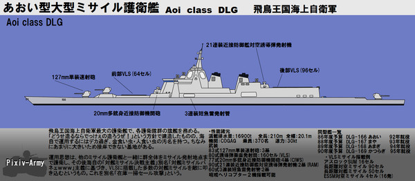 【PA】あおい型大型ミサイル護衛艦【中立】