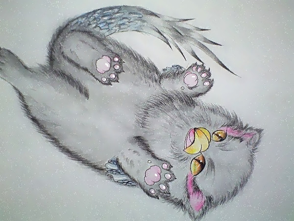 子ナルガ書きかけ