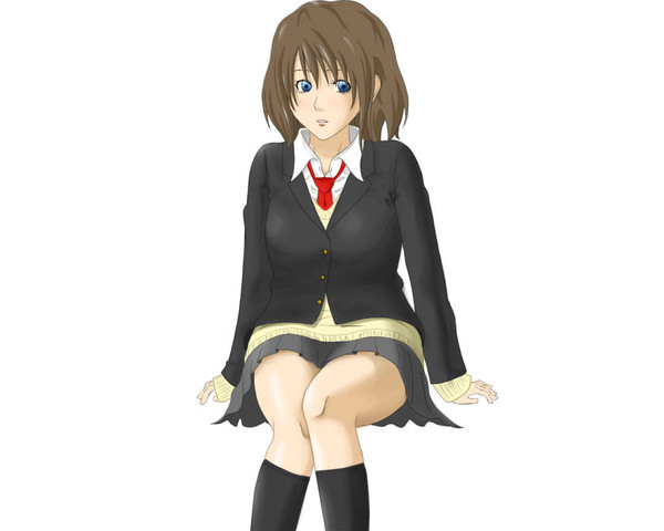 女子高生その2(・ω・)
