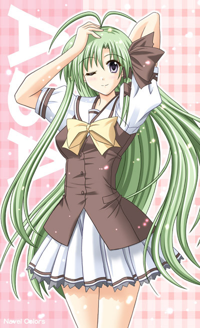 昔描いた亜沙さん