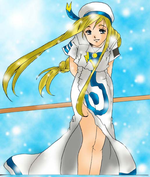 背景が雪なのに夏服にしてしまった!