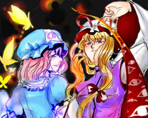紫と幽々子