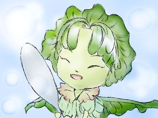 きらきらレタス