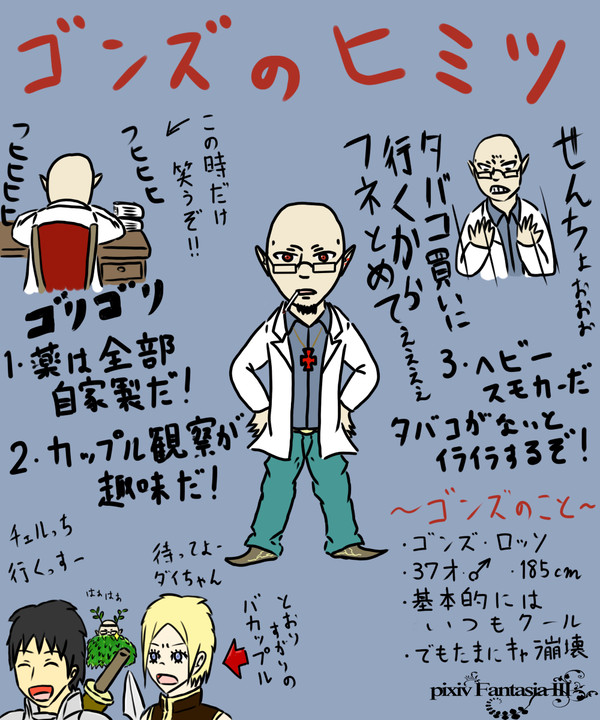 【PFⅢ】ゴンズのこと