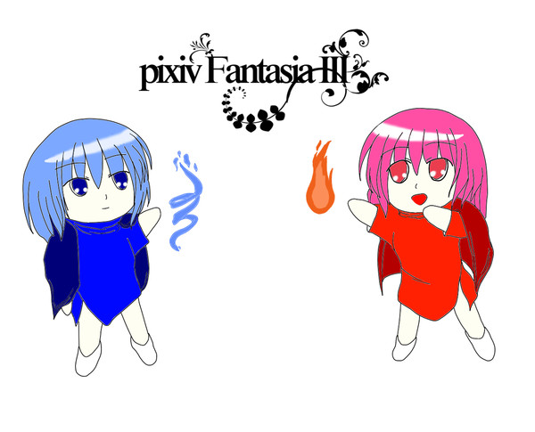【PFⅢ】ケイセツちゃん・ホタルビちゃん【ウィンドラント】