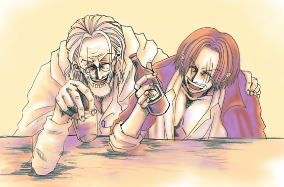 10年前のシャボンディ島で。