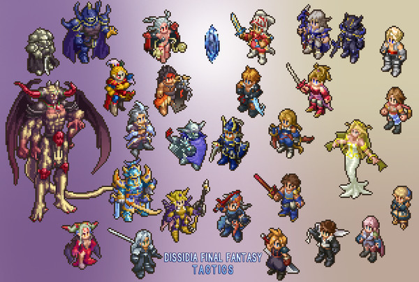 ディシディア・ファイナルファンタジー・タクティクス（完成）