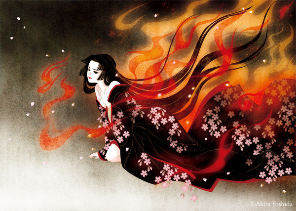 「道成寺　花炎」清姫