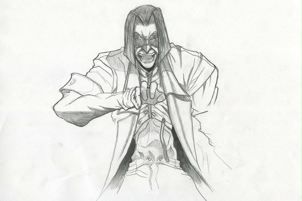 死(デス)ガリメガネ（模写）