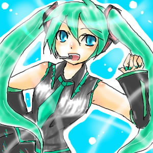 髪の色が未だに水色か緑色か分からない人挙手ノ