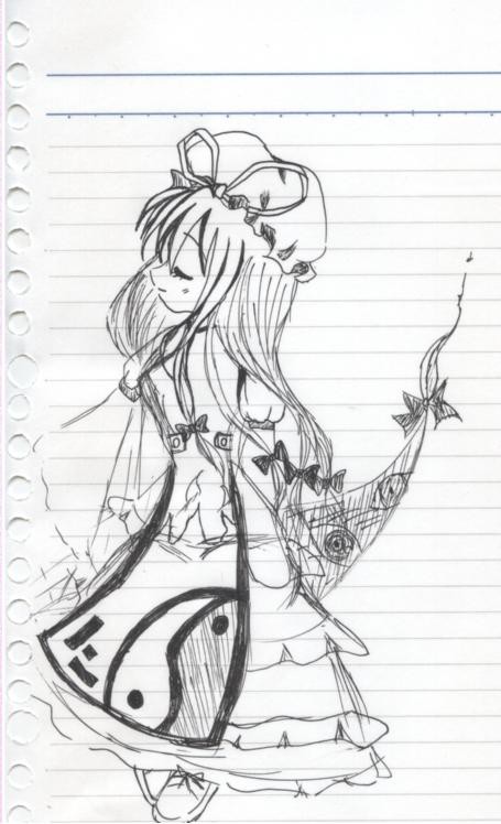手書き紫